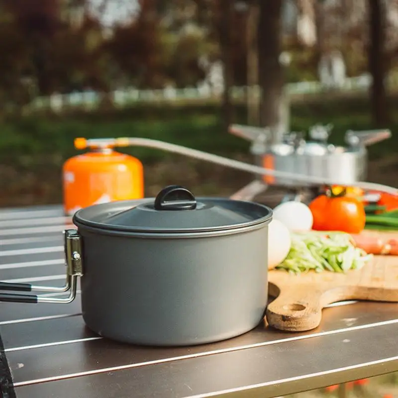 

1 Set of Travel Cooking Set Outdoor Cookware Set Hiking Camping Cookwares