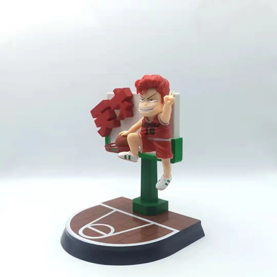 13 см Q версия Slam Dunk Sakuragi Hanamichi фигурка Rukawa Kaede настольная модель украшения