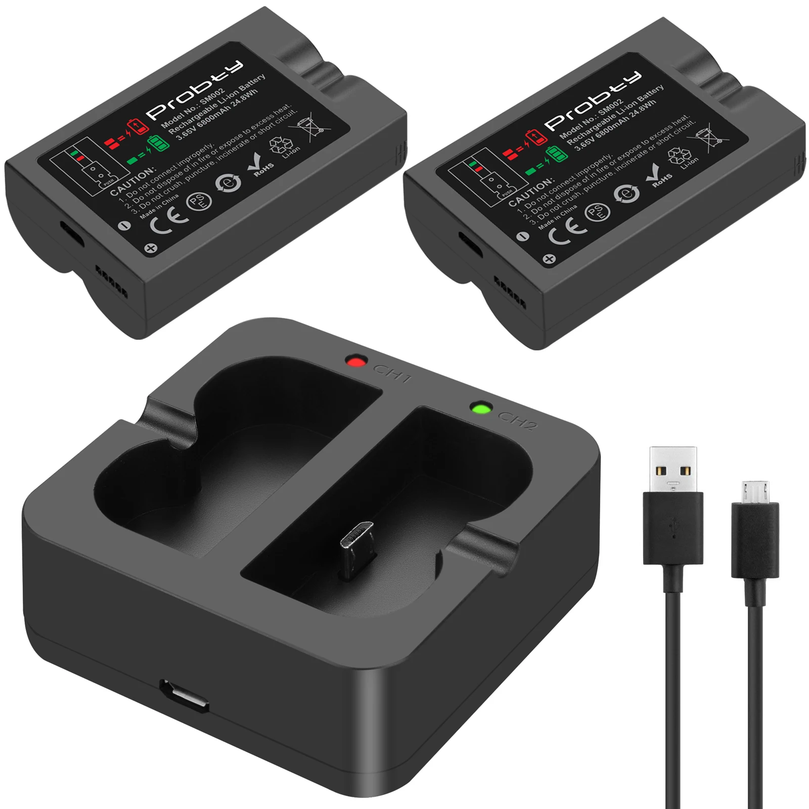 6800 мАч для быстрого крепления кольца видеозвонка 2 батарейных прожектора Cam 3 65 V