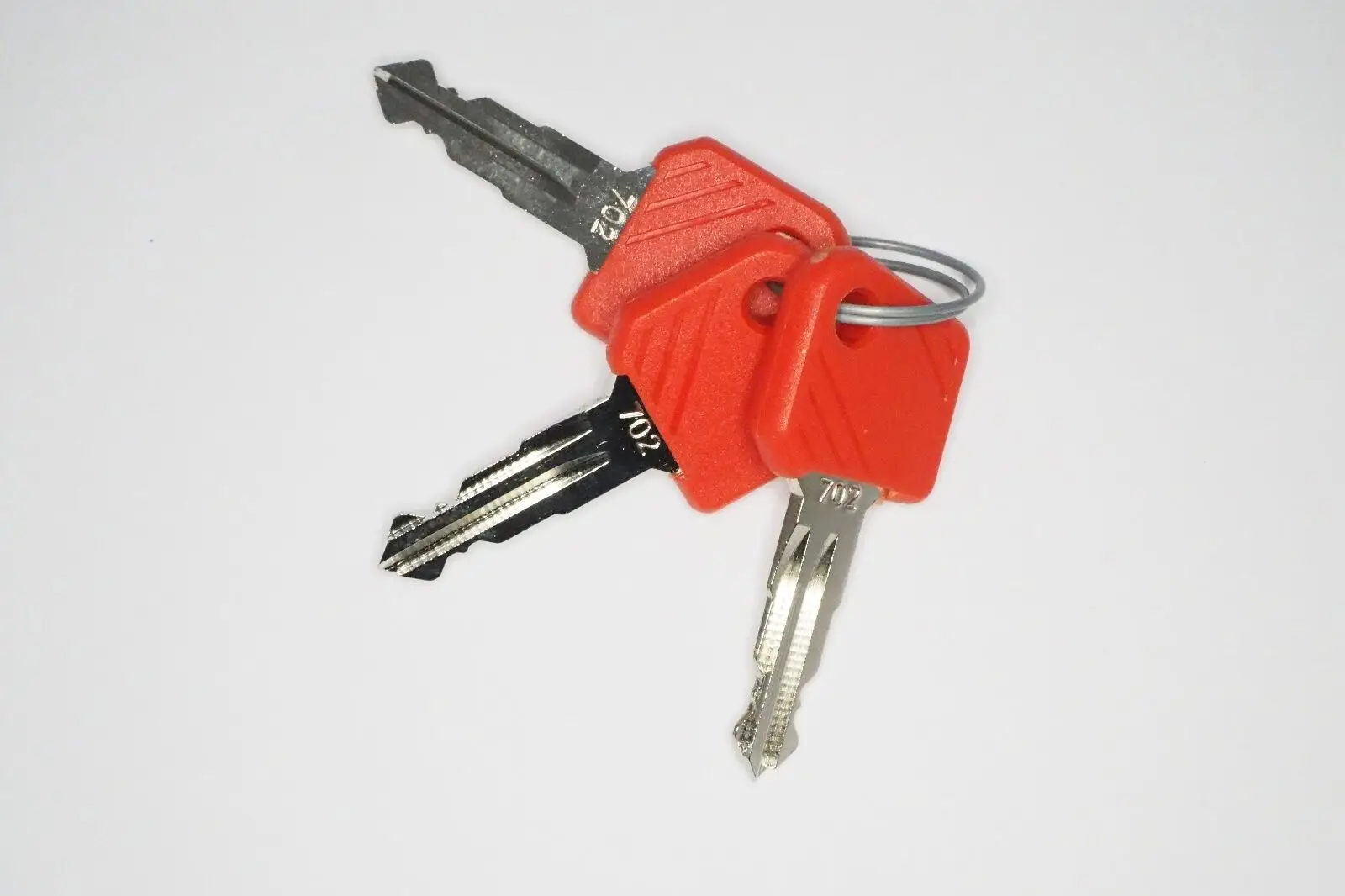 

20pc Key For Jungheinrich 702 Red Electric Stapler Ignition Key 702 For Mic Komatsu