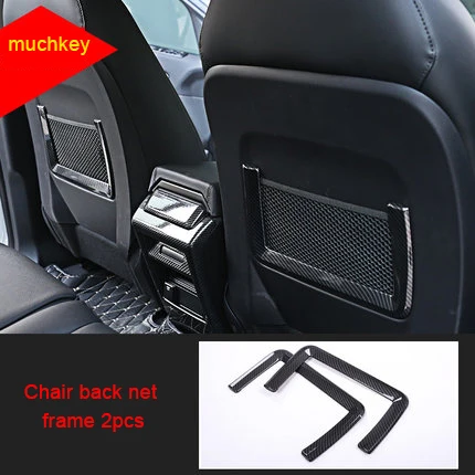 

For Land Rover discovery 2015-2019 carbon fiber Chair back net frame 2pcs