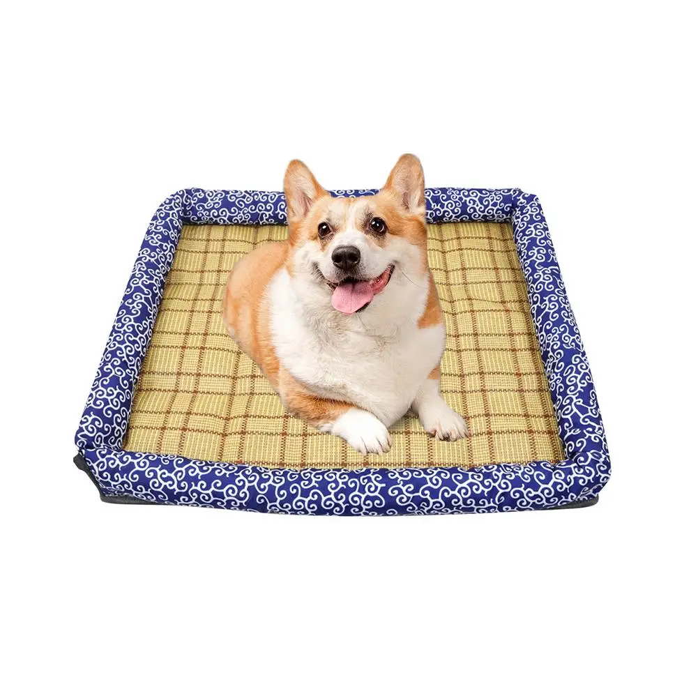 

Dog Mat Cooling Summer Pad Mat For Dogs Cat Blanket Sofa Breathable Pet Dog Bed Summer Cushion For Small Medium Large Dogs