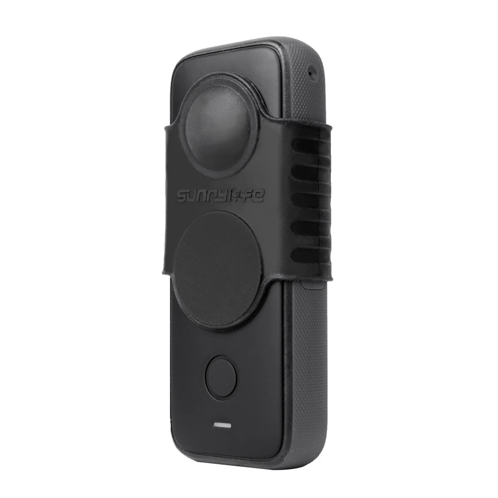 

2 in1 Silicone Screen Lens Protective Cover Camera Cover Shell Camera Accessories for Insta360 ONE X2 Pocket Camera