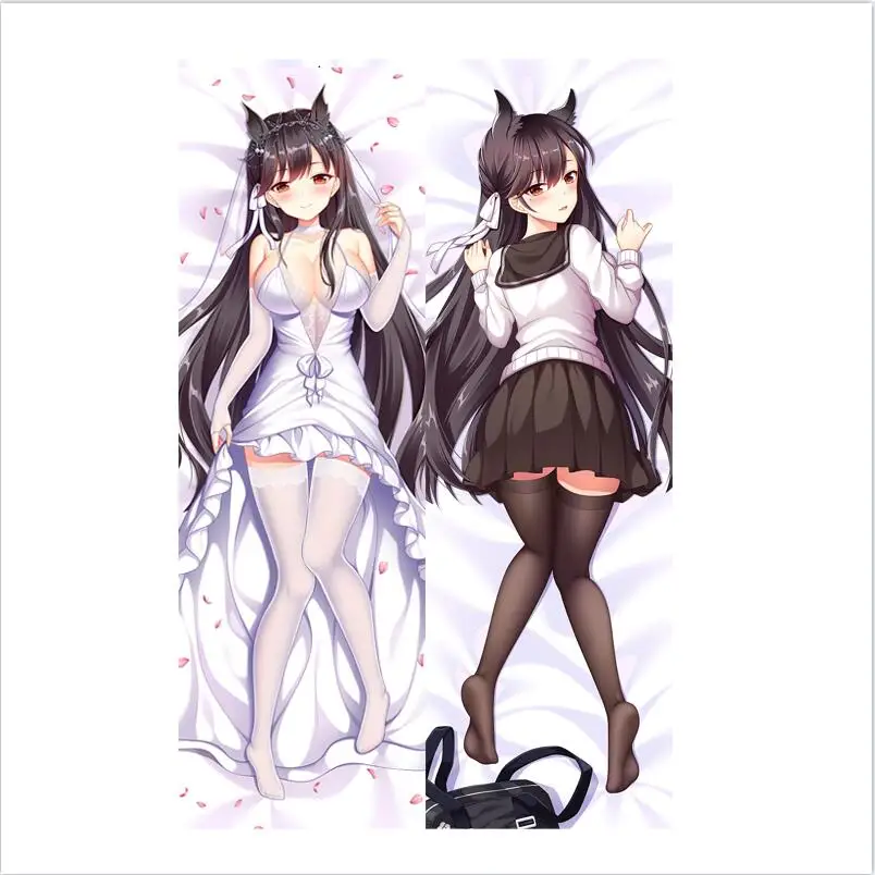 

Azur Lane Atago Game Dakimakura Hugging Body Pillow Case Otaku Pillow Long Cushion Cover Cosplay Home Decorate Birthday Gifts