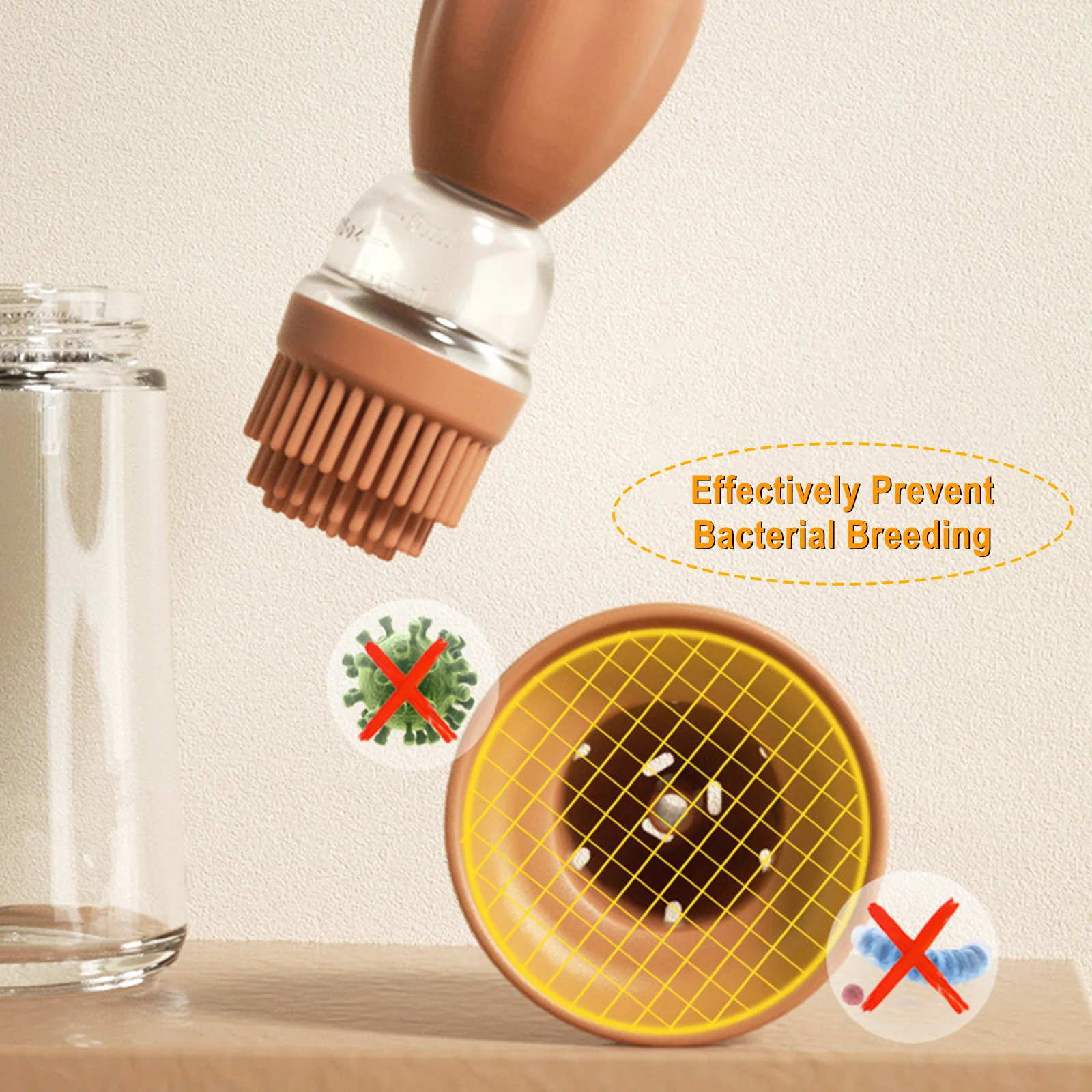 Щетка для выпечки с бутылкой щетка барбекю креативная масла в виде кактуса