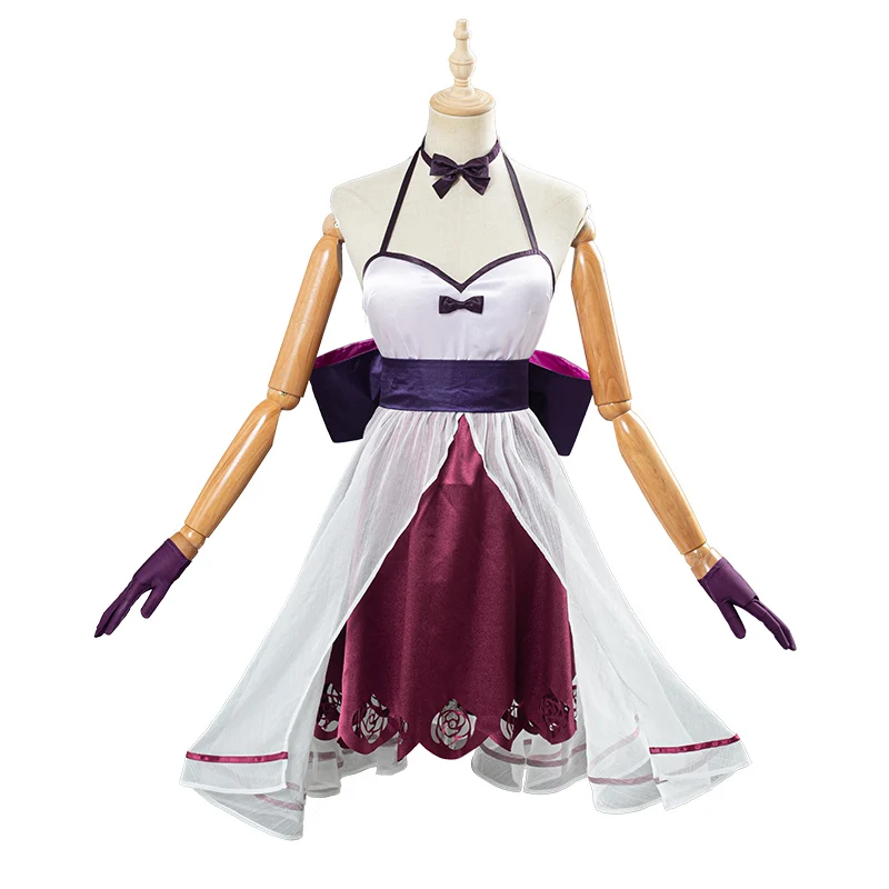 

Anime! Fate/Grand Order FGO Mash Kyrielight Jockey Club linkage Dress Lovely Uniform Cosplay Costume Party Suit Free Shipping