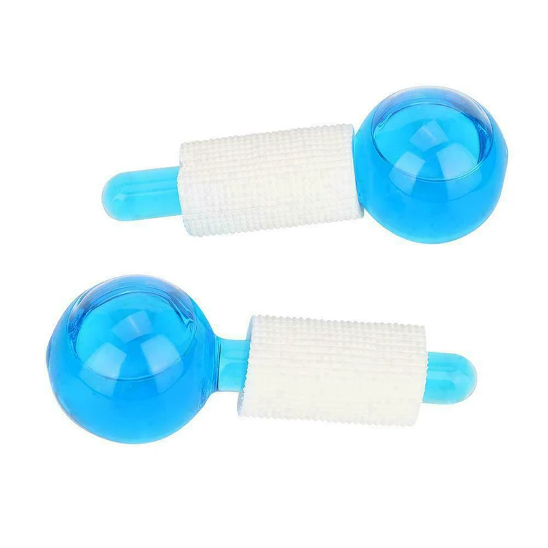 

2pcs Facial Massage Globe Facial Cooling Globe Ball Beauty Face Neck Massage Tool LDIR889