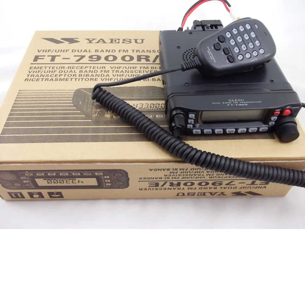 Yaesu FT 7900R автомобильное мобильное радио двухдиапазонное 10 км базовая станция