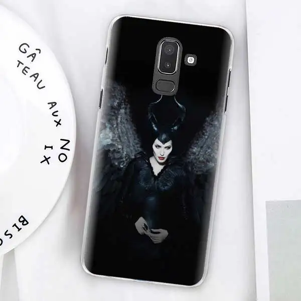 03 Чехлы Angelina Jolie Maleficent для samsung Galaxy J4 Plus J6 Plus J8 J3 J5 J7 J5 Prime жесткий чехол - Color: 03