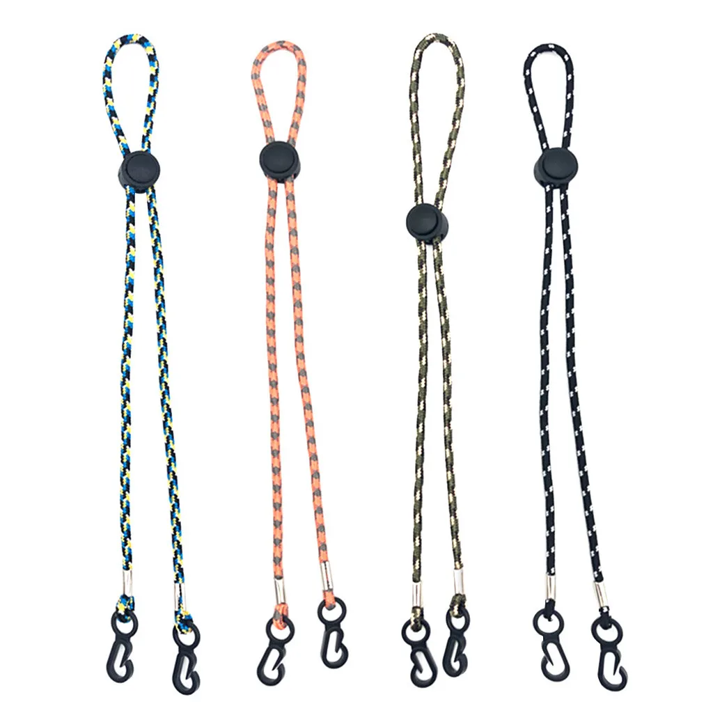 

Adjustable Face Mask Lanyard Handy Convenient Safety Mask Rest Ear Holder Rope Accessories Halter rope Fit All Mask Adult Kids