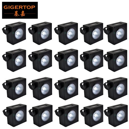 20 Gigertop 1x30 Вт точечный луч эффект батареи беспроводные Уличные светодиодные DMX стандартные Свет профессиональное сценическое освещение 25 градусов объектив 5/9 каналов - Цвет: 20