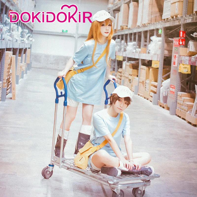 DokiDoki R/аниме клетки на работе/Hataraku Saibo Platelet костюм для косплея милый детский