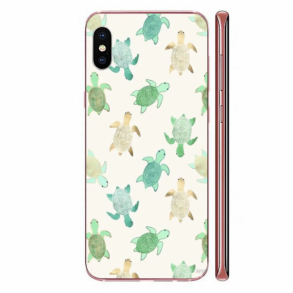 Популярные Черепашки для Apple iPhone 11 Pro X XS Max XR 4 4S 5 5C 5S SE SE2 6 6S 7 8 Plus мягкие чехлы