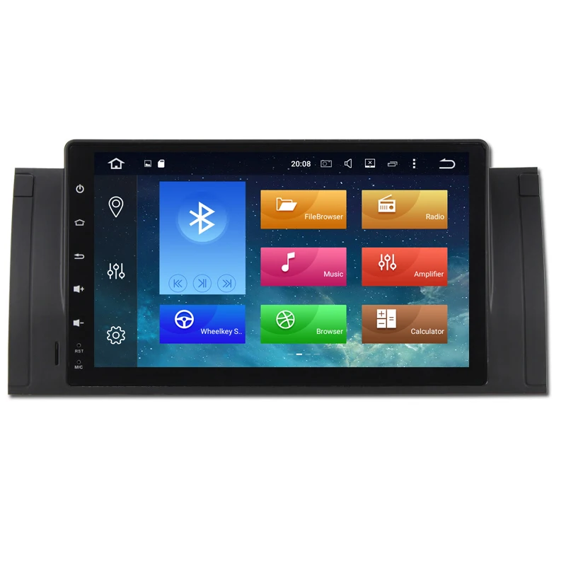 9 дюймовый автомобильный dvd плеер с восьмиядерным процессором Android 10 0 для BMW E39 X5 E53