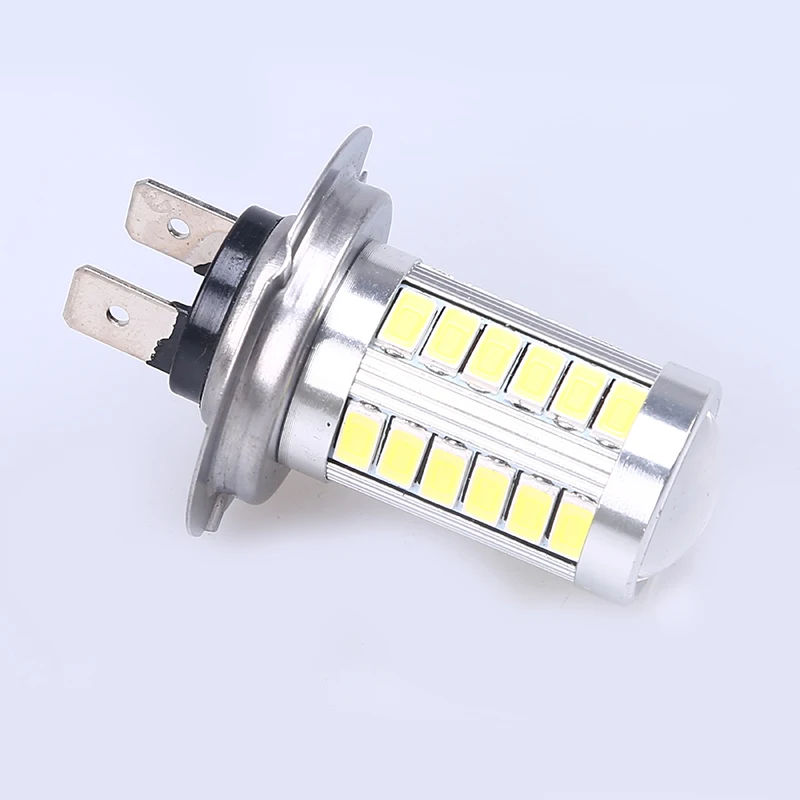 Автомобильные светодиодсветодиодный лампы POSSBAY белые H7 5630 5730 33 SMD для