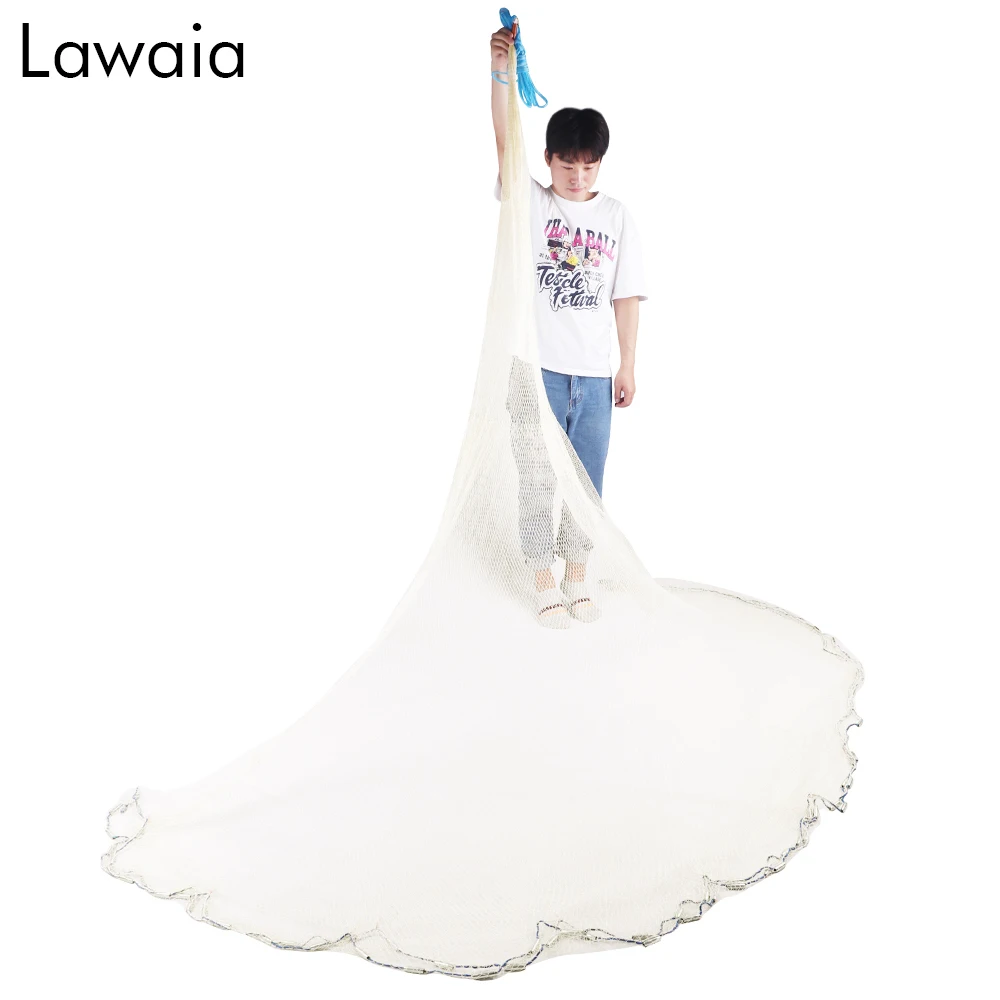 Lawaia нейлоновая однонитевая сеть длина 2 5 м/3 м/4 м мелкоячеистая жаберная