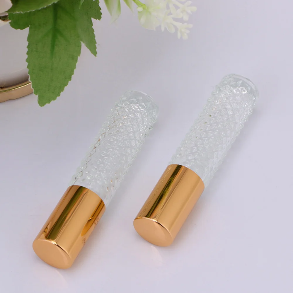 

8pcs 8ml Glass Roller Bottle Empty Perfume Essential Oil Test Bottle Vials