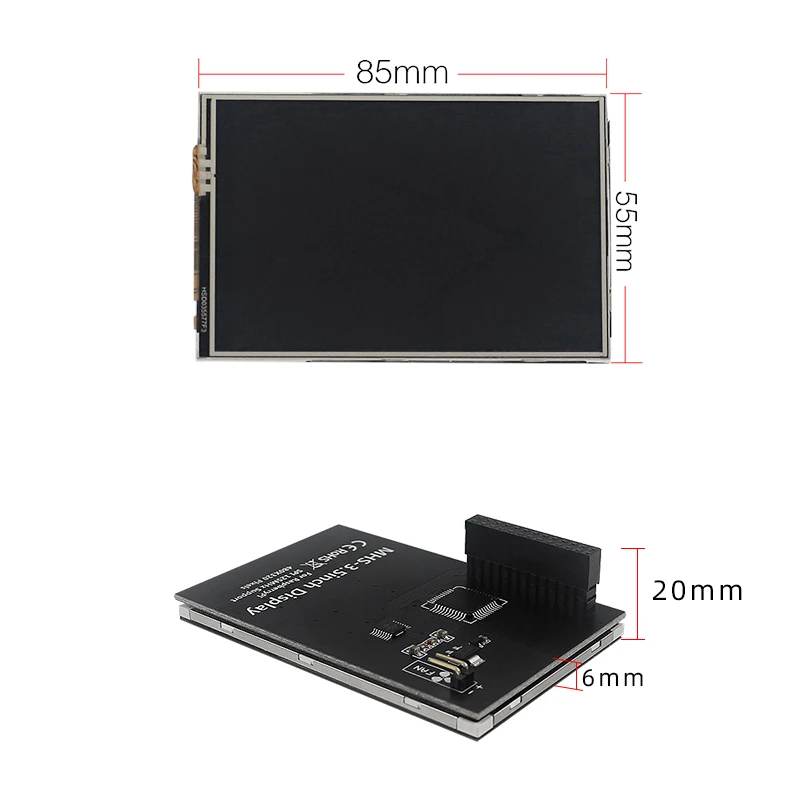 Raspberry Pi 4 сенсорный экран 3 5 дюйма дисплей 480x320 SPI 5/50FPS ЖК + охлаждающий вентилятор