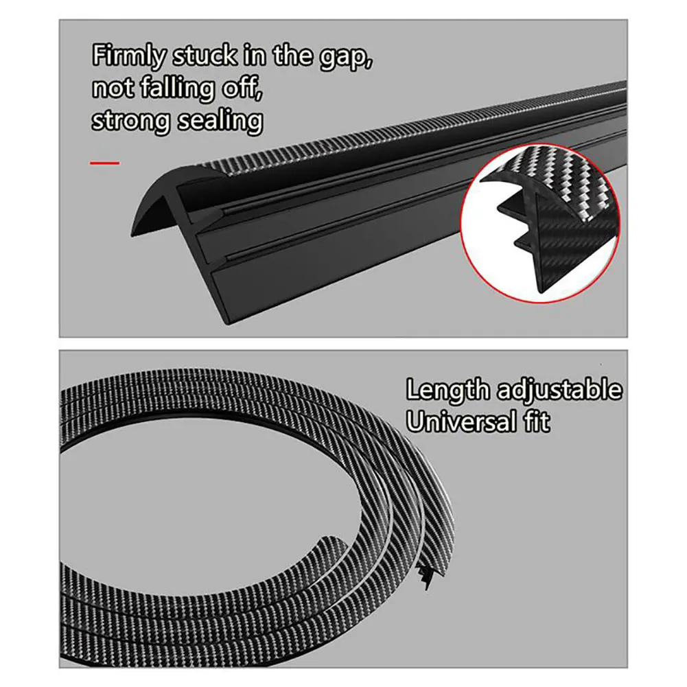 

Car-Styling Dashboard Sealing Sticker Strip Interior Decoration 1.6m Universal Car Interior Accessories Boutique 2019 New Hot