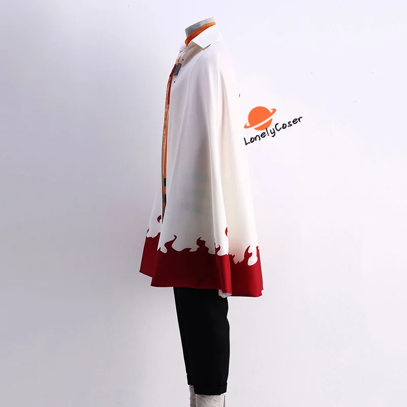 Костюм для косплея удзумаки и боруто из японского аниме 7-го Хокаге брюк плащ