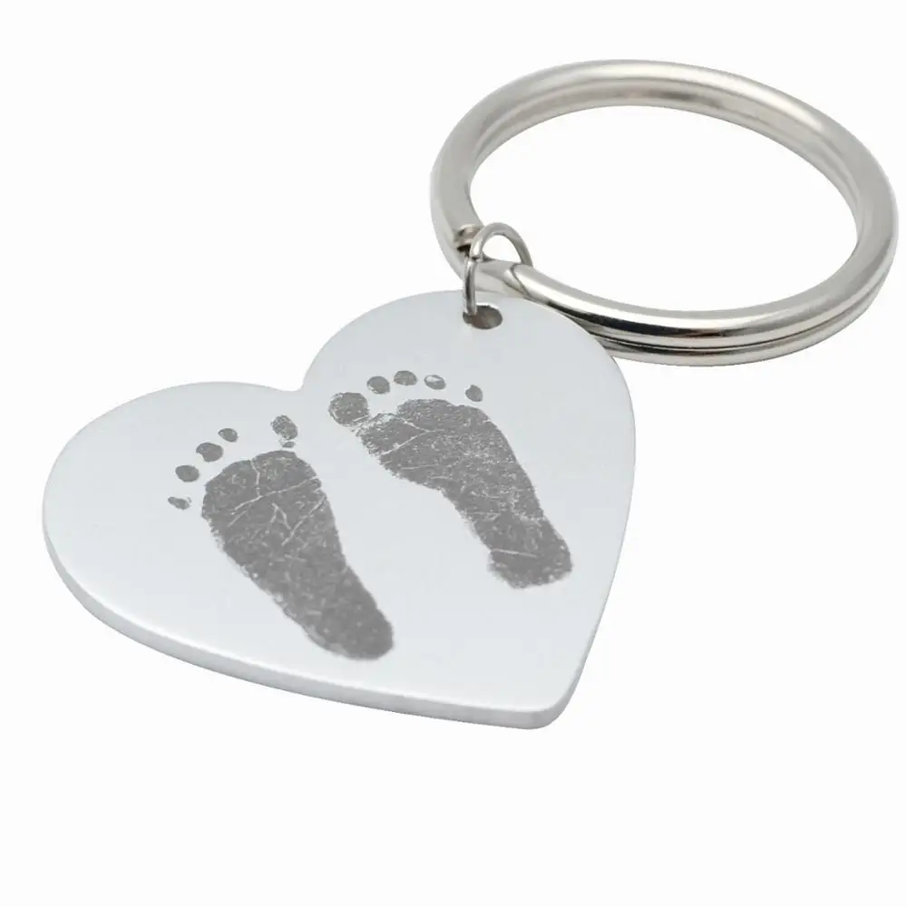 Брелок для ключей с именем ребенка кольца подвески ювелирные изделия