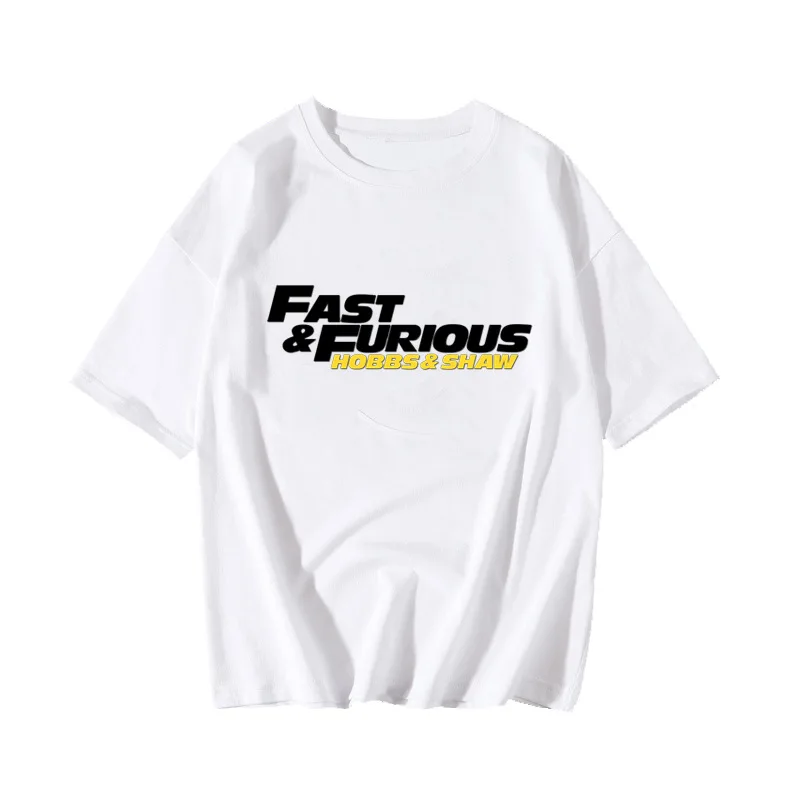 Футболка QZHIHE Hobbs &amp Shaw Fast Furious 2019 Размер S M L XL 2XL одежда Топы хипстерская модная