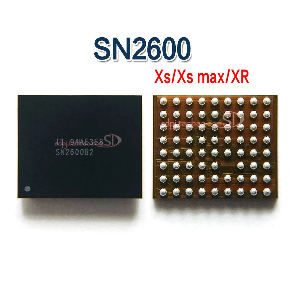 10 шт./лот новая Зарядка IC SN2600 B1/B2 для iphone xs xsmax xr SN2600B2 SN2600B1 | Инструменты