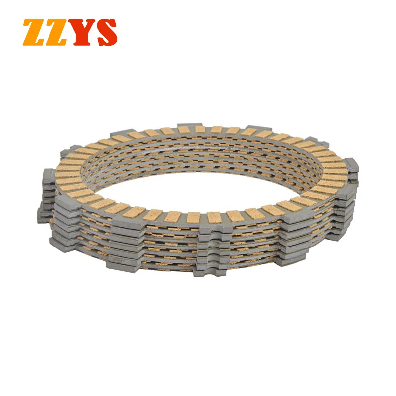 

Мотоциклетная пластина фрикционного диска сцепления на бумажной основе для Suzuki DL650 V-stratdl 650 WVB1 2004-2011 DL650A V-strat650 2012-15