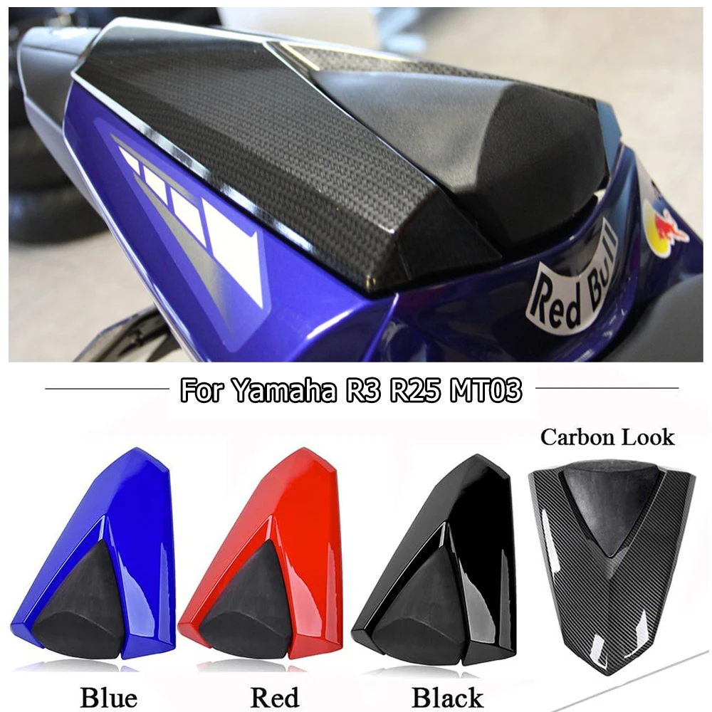 

YZFR3 Seat Cowl Cover Solo Fairing For Yamaha YZF R3 R25 2016 2017 2018 2019 2020 MT-03 MT25 MT03 Rear Passenger Pillion Carbon