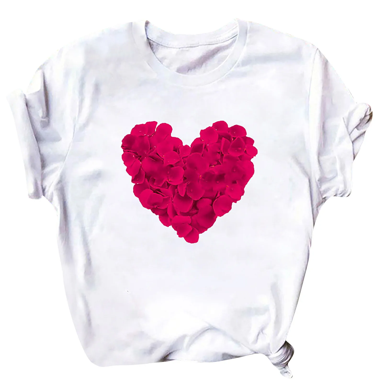 Женская футболка с принтом love Повседневная большого размера в Корейском стиле 2021