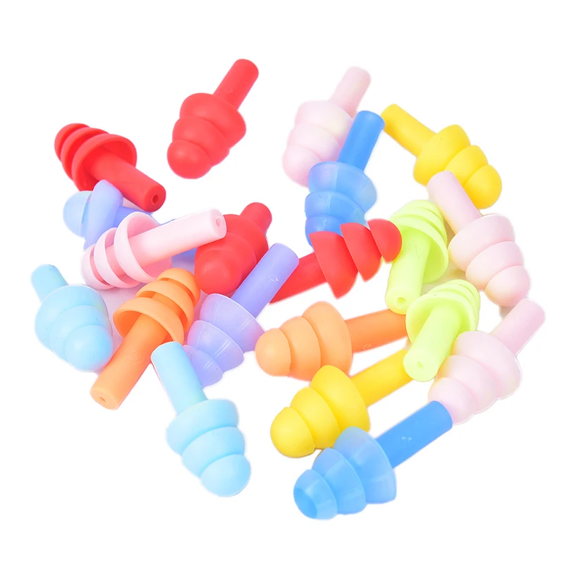 

Waterproof Swimming Silicone Swim Earplugs For Adult Swimmers Children Diving Soft Anti-Noise Ear Plug