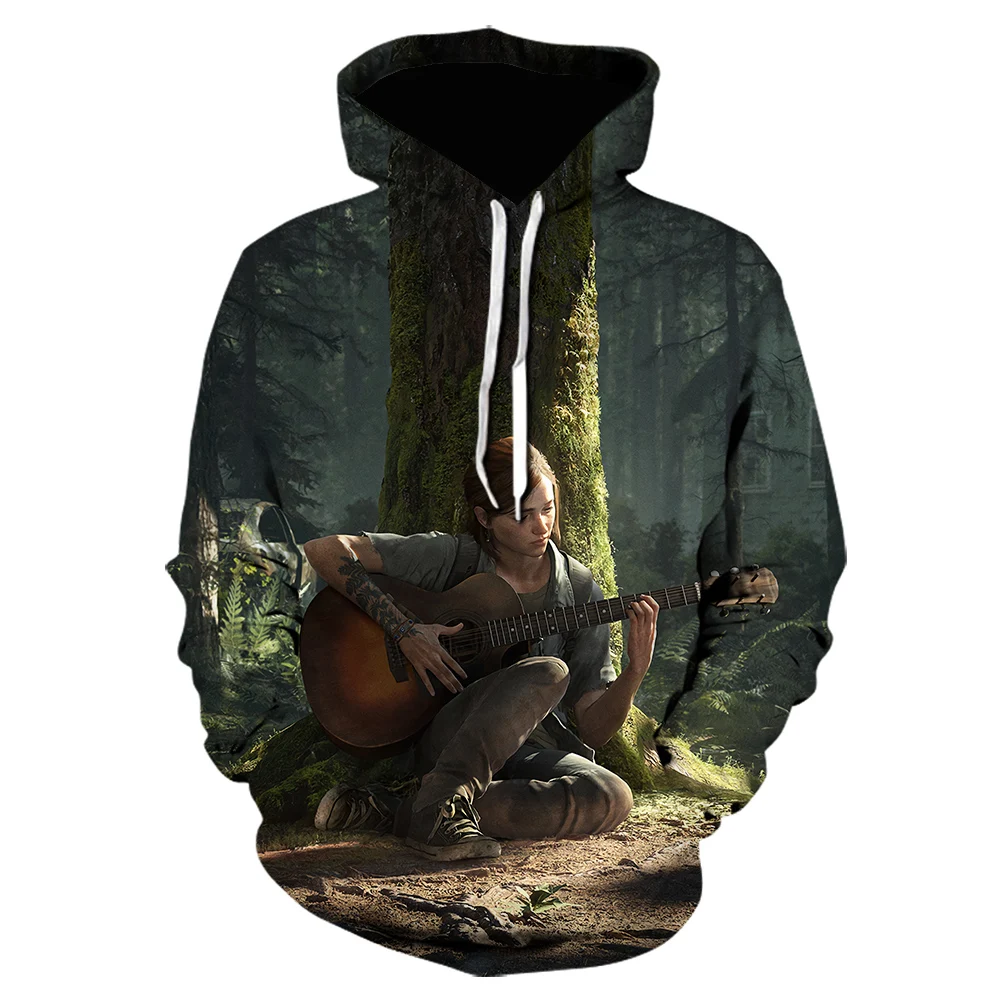 

The Last Of Us 3D Printed Hoodies Men Women Cosplay Sweatshirt Fashion Pullover Boys Girls Streetwear Oversized Hoodie Clothing