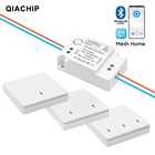 Беспроводной настенный пульт дистанционного управления QIACHIP Domotica, Bluetooth, RF, 2,4 ГГц, умный дом для освесветильник