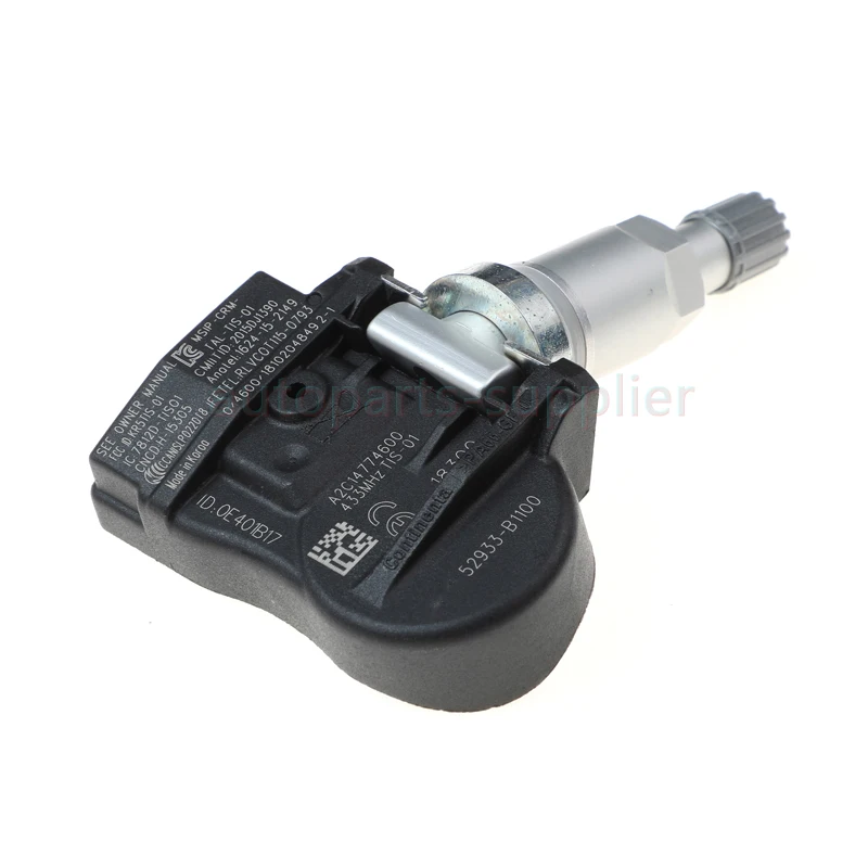 Датчик давления в шинах YAOPEI TPMS 52933-B1100 для Hyundai Santa fe Equus Genesis Accent 52933B1100 433 МГц |