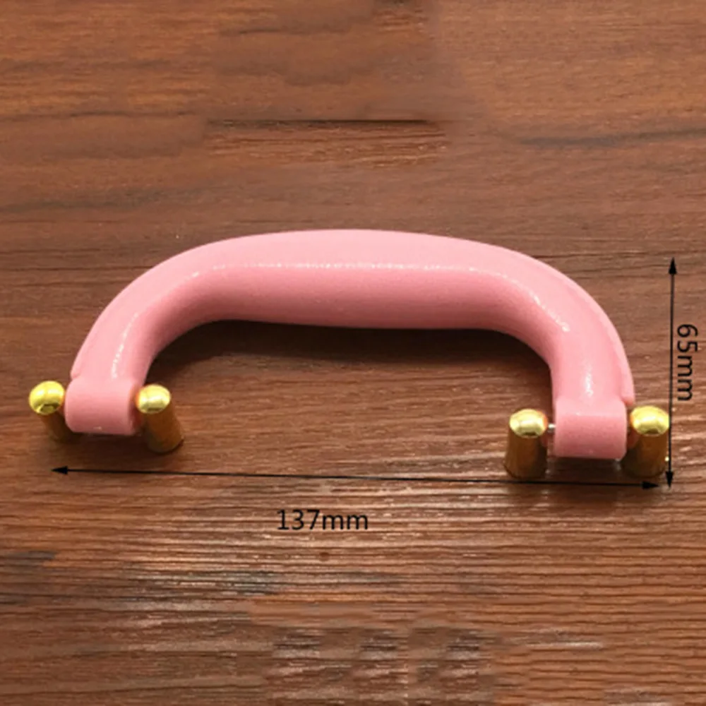 Пластиковая ручка для чемодана в стиле ретро металлическая основа рамка детали