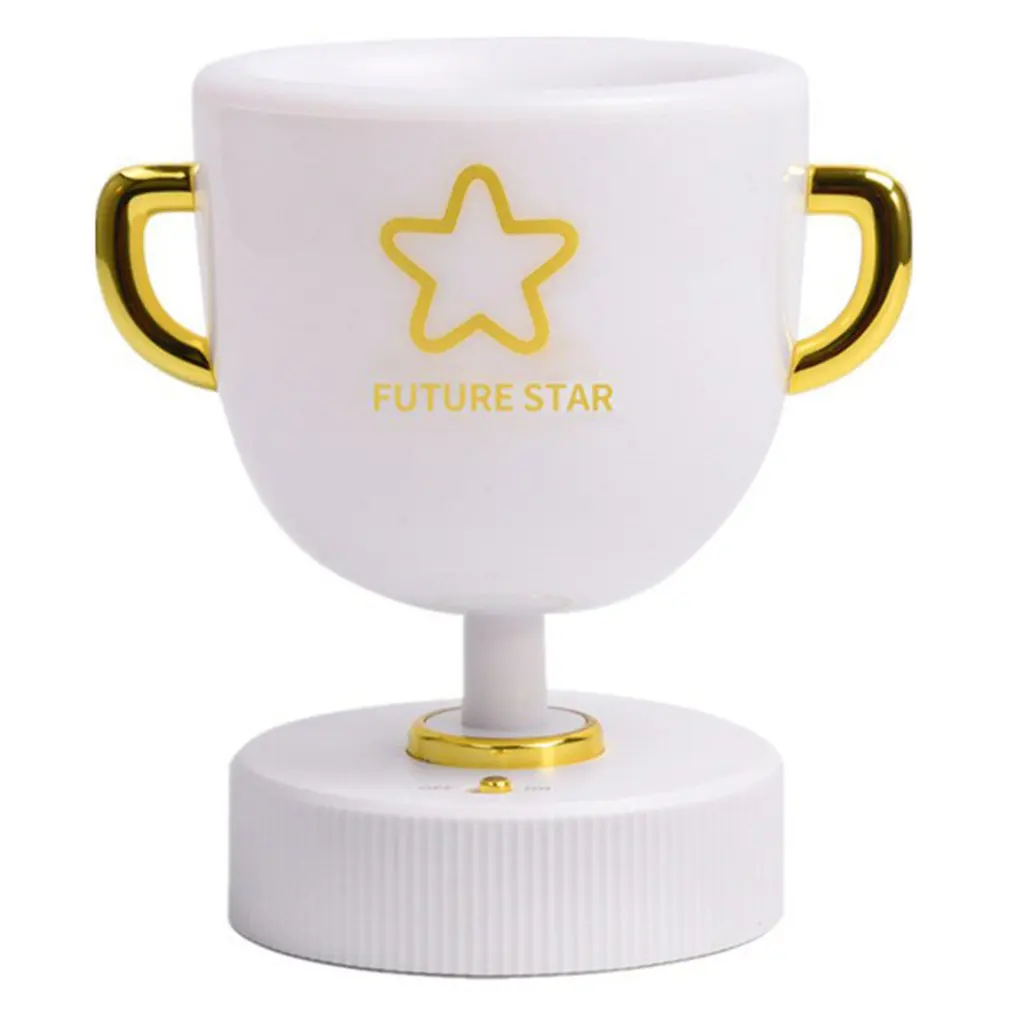 

Desktop Lamp Eye Protection Mini ABS Trophy Night Light Creative LED Light Atmosphere Light Bedroom Decoration Light