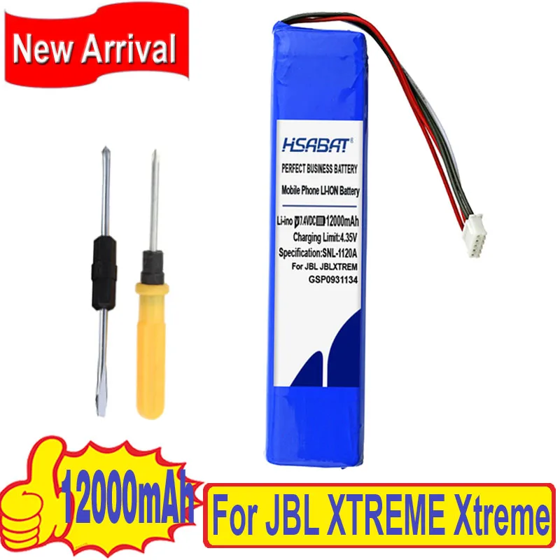 HSABAT 12000 мАч GSP0931134 батарея для JBL XTREME Xtreme