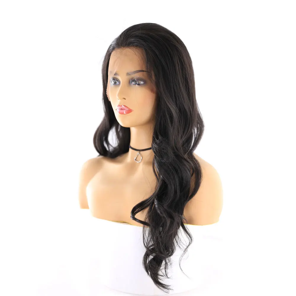 Синтетические кружевные передние парики с детскими волосами X TRESS натуральный