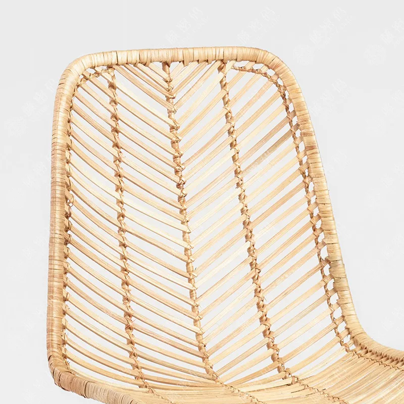 Стулья для гостиной современный минималистичный стиль ручной плетеный стул
