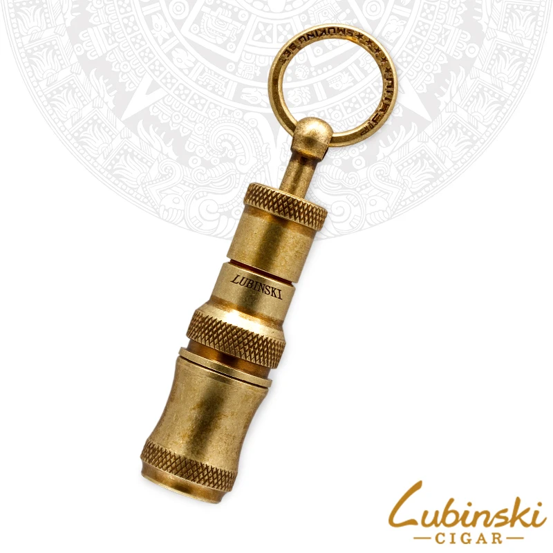 LUBINSKI съемный резак для сигар с пряжкой 7 мм/9 мм для сигары COHIBA с кольцом для ключей подарочная коробка