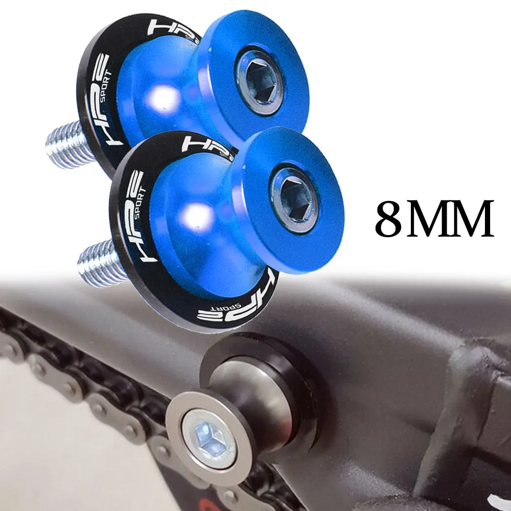 

Motorcycle Swingarm Slider Spools CNC Aluminum 8mm/10mm Stand Screws Cover FOR BMW HP2SPORT HP2 SPORT 2007 2008 2009 2010 2011