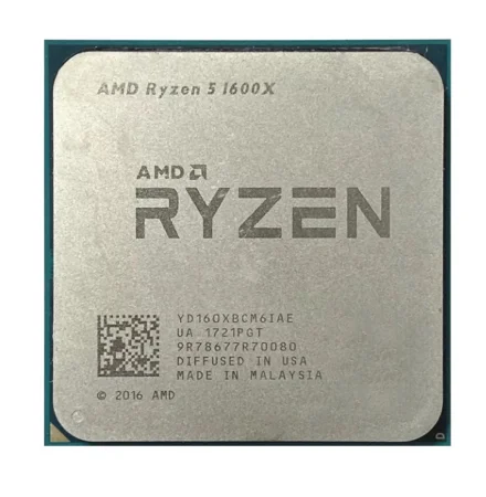 AMD Ryzen 5 1600X R5 3 6 ГГц шестиядерный двенадцать нить Процессор процессор 95 Вт L3 = 16M