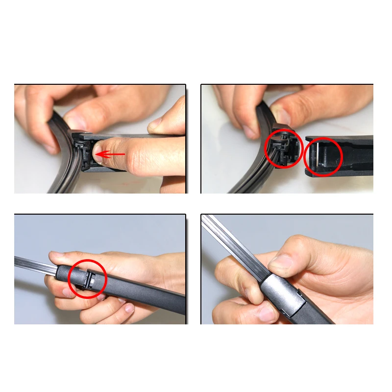 XUKEY Upgrade Rear Windscreen Wiper Arm Blade Set Fit For SEAT Leon I MK 1 Back Window Windshield 2000 2001 2002 2003 2004 2005 |