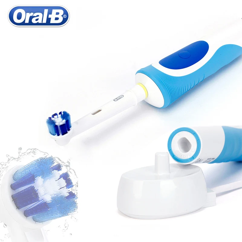 Электрическая зубная щетка Oral B D12 Vitality вращающаяся ультразвуковая Электронная