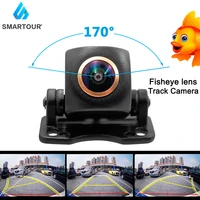 170 degree fisheye len intelligent dynamic trajectory track wide angle personality gilded vision hd car rear view parking camera