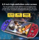 Портативная игровая консоль, 6,5 дюйма, 8 ГБ, 6800 классических игр