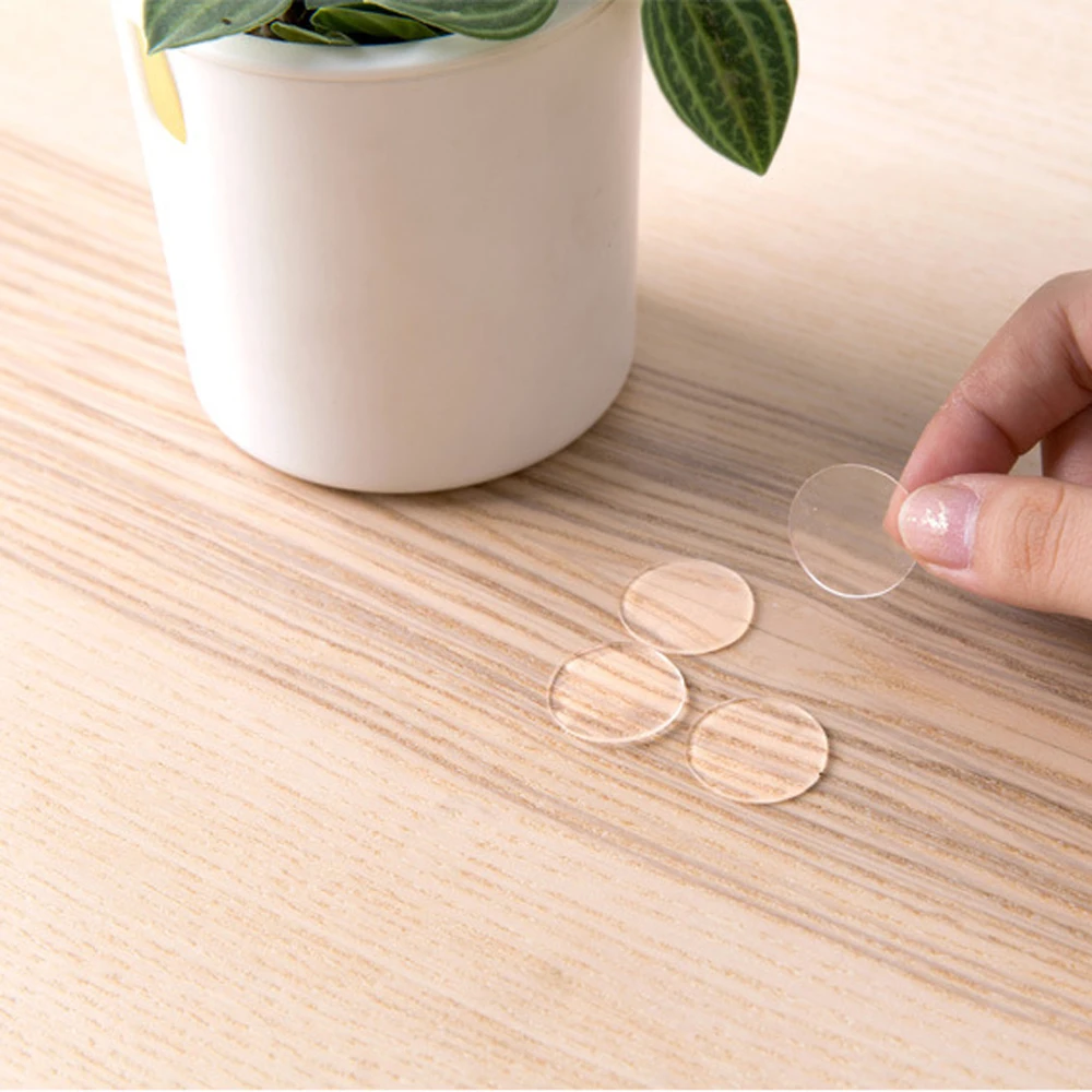 1 комплект прозрачные акриловые круглые Двусторонняя Волшебная самоклеящаяся