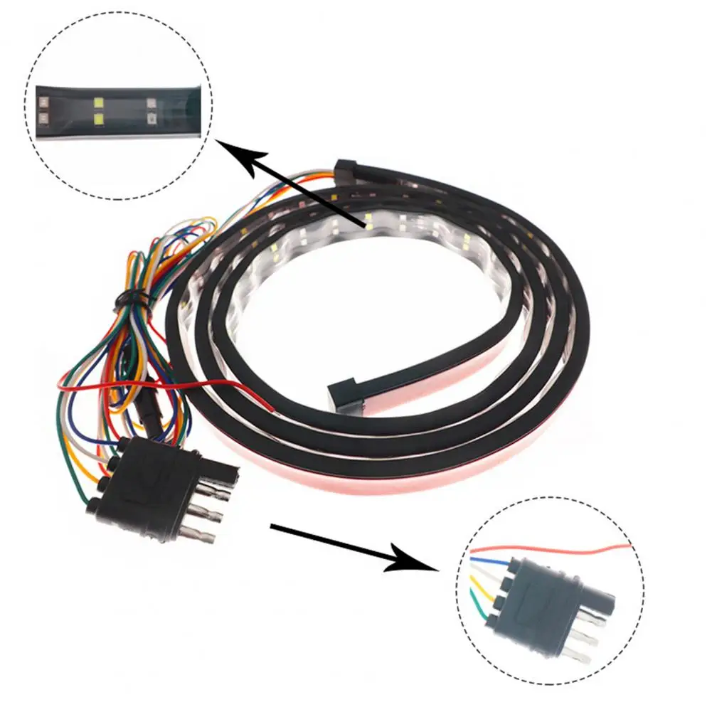 

1.5m LED Truck Tailgate Brake Turn Reverse Signal Strip Tail Light Lamp Bar