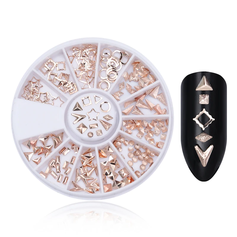 H-40331 3D Nail Art Стразы красочный ноготь маникюрный-разные размеры шпильки Маникюр круглый плоский низ блестящие камни для ногтей прозрачное украшение для ногтей - Цвет: H-40331