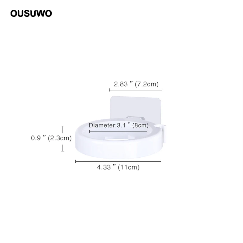 

Punch-free Bathroom Shelf Storage High Quality Wall-mounted Hair Dryer Holder Rack Organizer Hairdryer Bathroom Accessories